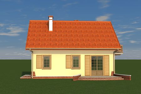 Фасад дома BDA-6683-62 Фасад дома BDA-6683-62