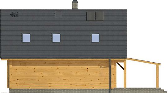 Фасад дома FFH-9926-24 Фасад дома FFH-9926-24